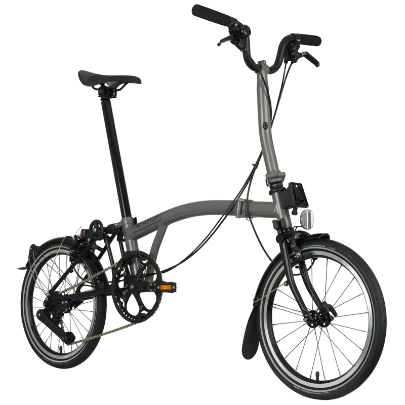 Brompton P-Line Urban Mid Bar M4L Storm Grey Metallic-1